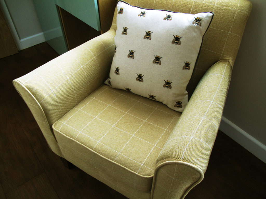 Ashdon armchair at Piglets Boutique B&B