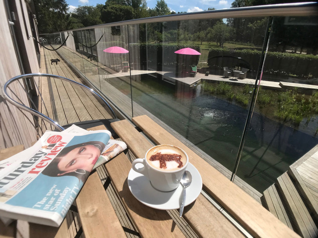 Ashdon private balcony at Piglets Boutique B&B