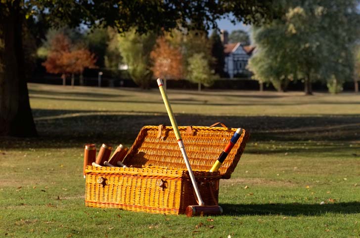 Croquet at Piglets Boutique B&B courtesy of Geoffrey Parker Games