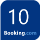 10 rating on Booking.com for Piglets Boutique B&B