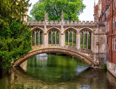 The Bridge of Sighs, St John's College Cambridge | Piglets Boutique B&B