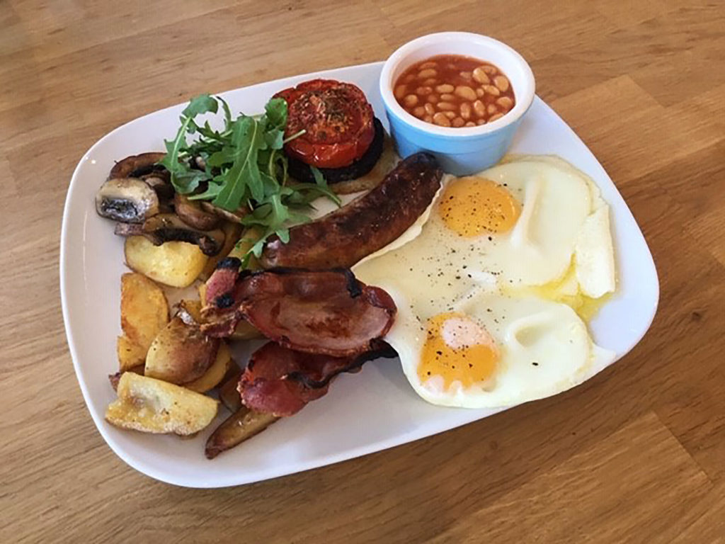 Full English | Best full English breakfast | Breakfast at B&B | Piglets full English | Piglets Boutique B&B breakfast