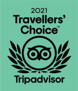 Travellers Choice Award for 2021 for boutique B&B | Travellers Choice Award for 2021 for luxury B&B