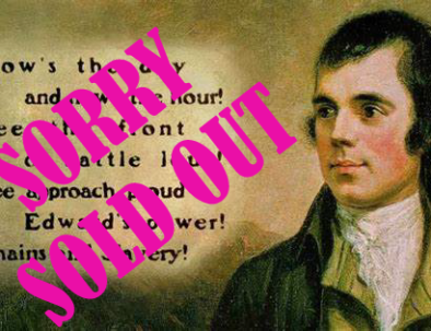Burns Night sold out at Piglets B&B