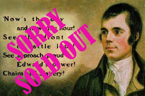 Burns Night sold out at Piglets B&B