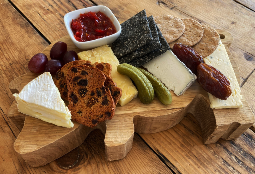 Piglets British cheese board