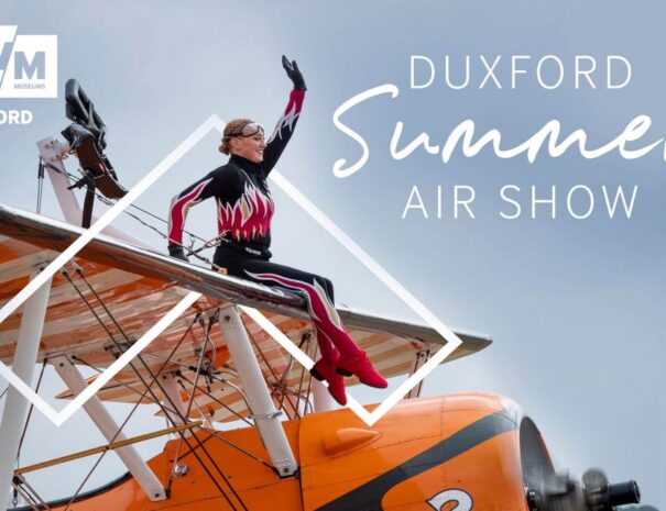 Duxford Imperial War Museum summer air show poster