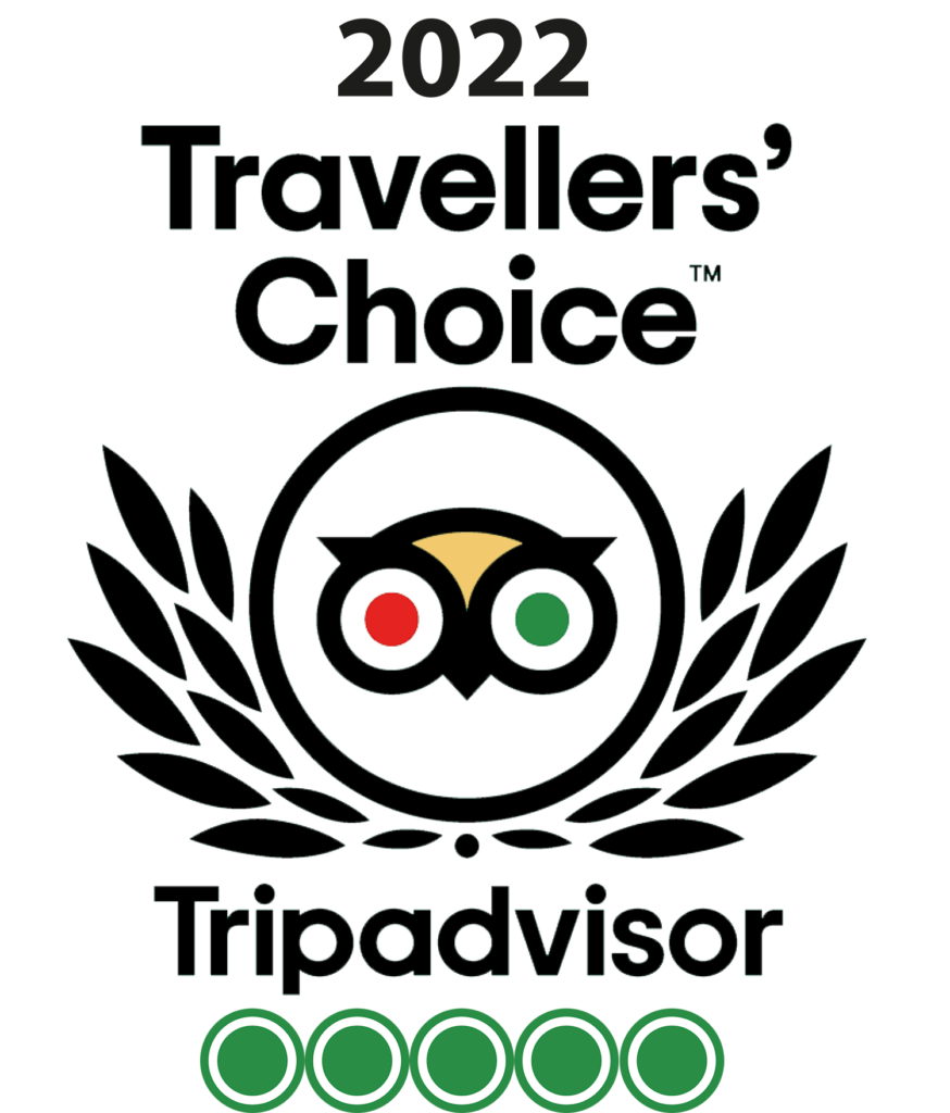 Trip Advisor Travellers Choice logo for 2022
